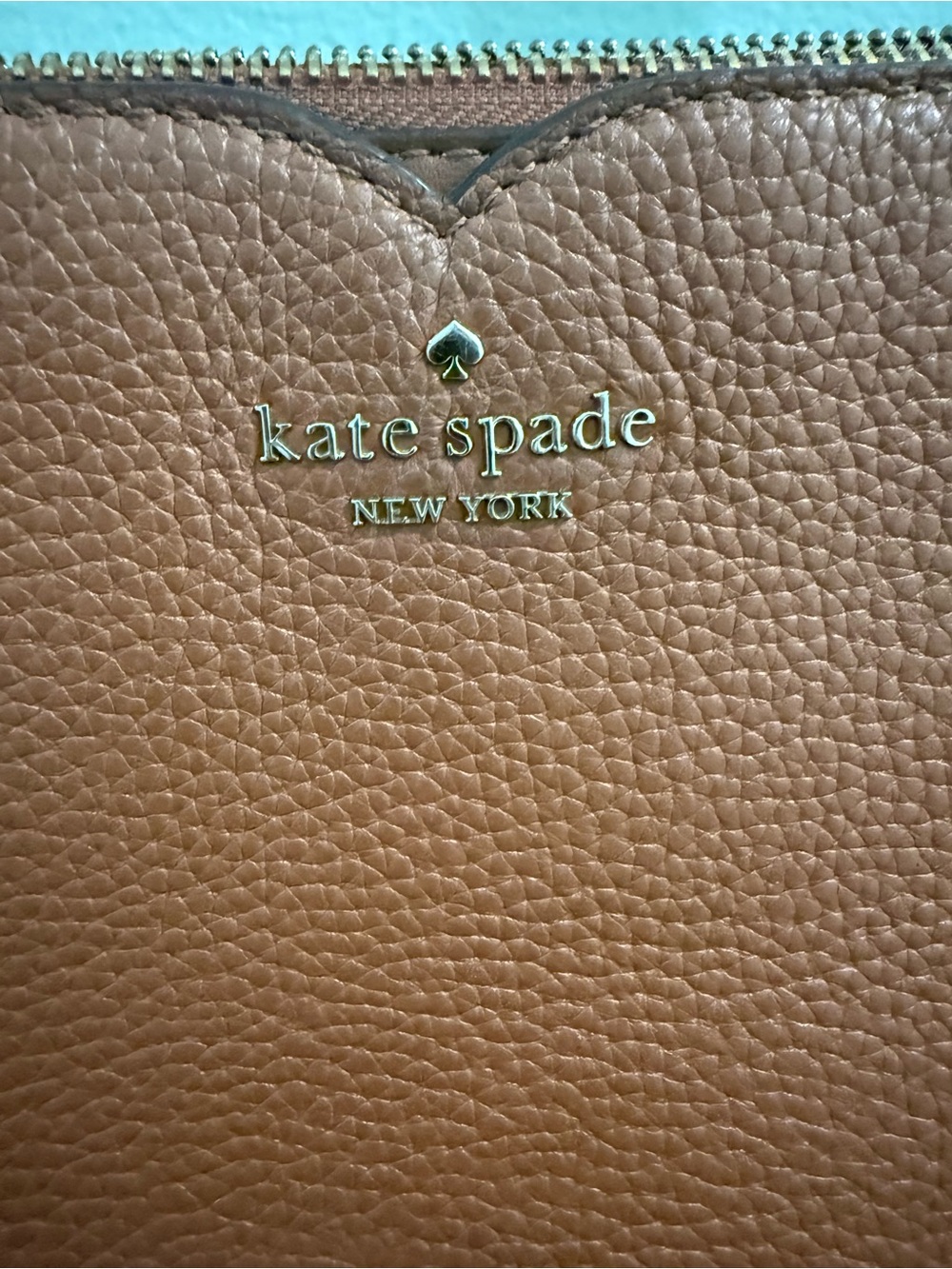 kate spade Brown Pebbled Leather Crossbody Bag - Picture 3 of 11